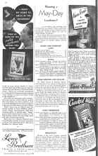 Better Homes & Gardens May 1936 Magazine Article: Planning a May-Day Luncheon?