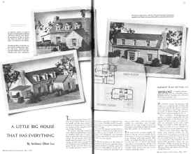 Better Homes & Gardens May 1936 Magazine Article: A LITTLE BIG HOUSE THAT HAS EVERYTHING