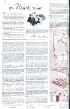 Better Homes & Gardens June 1936 Magazine Article: IT'S news TO ME!