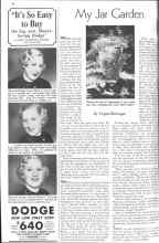 Better Homes & Gardens June 1936 Magazine Article: My Jar Garden