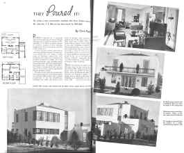Better Homes & Gardens June 1936 Magazine Article: THEY Poured IT!