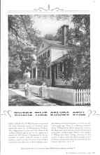 Better Homes & Gardens July 1936 Magazine Article: WHERE TIME STANDS STILL