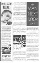 Better Homes & Gardens July 1936 Magazine Article: THE MAN NEXT DOOR