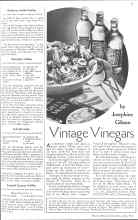 Better Homes & Gardens July 1936 Magazine Article: Vintage Vinegars