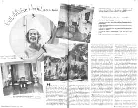 Better Homes & Gardens July 1936 Magazine Article: Exit, Mister Heat!