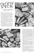 Better Homes & Gardens August 1936 Magazine Article: PAPER