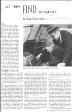 Better Homes & Gardens August 1936 Magazine Article: LET THEM FIND THEMSELVES