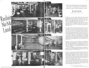 Better Homes & Gardens August 1936 Magazine Article: Reclaim No-Man's Land