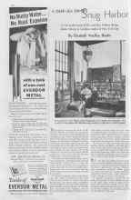 Better Homes & Gardens September 1936 Magazine Article: A DEEP-SEA DIVER'S Snug Harbor