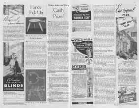 Better Homes & Gardens September 1936 Magazine Article: Handy Pick-Up