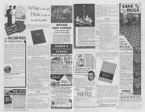 Better Homes & Gardens September 1936 Magazine Article: What to Do and How to Do It IN SEPTEMBER