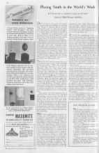 Better Homes & Gardens October 1936 Magazine Article: Placing Youth in the World's Work