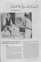 Better Homes & Gardens October 1936 Magazine Article: Shall We Join the Ladies?