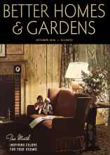 Better Homes & Gardens October 1936 Magazine Cover