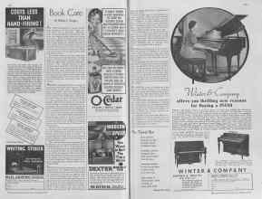 Better Homes & Gardens October 1936 Magazine Article: Book Care