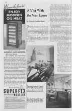 Better Homes & Gardens November 1936 Magazine Article: A Visit With the Van Loons