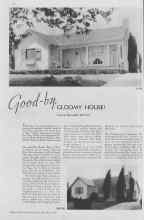 Better Homes & Gardens December 1936 Magazine Article: Good-by, GLOOMY HOUSE!