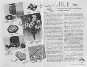 Better Homes & Gardens December 1936 Magazine Article: 