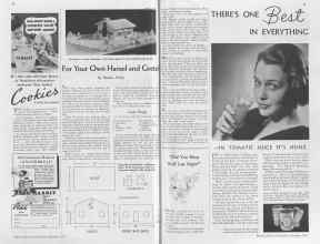 Better Homes & Gardens December 1936 Magazine Article: For Your Own Hansel and Gretel