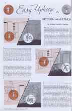 Better Homes & Gardens January 1937 Magazine Article: Easy Upkeep vs.