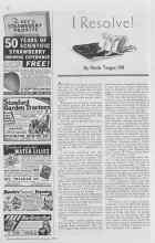 Better Homes & Gardens January 1937 Magazine Article: Resolve!