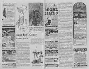 Better Homes & Gardens January 1937 Magazine Article: Meet Jack's Cousins