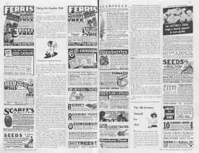 Better Homes & Gardens January 1937 Magazine Article: ALONG THE GARDEN PATH