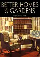 Better Homes & Gardens February 1937 Magazine Cover