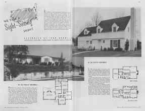 Better Homes & Gardens February 1937 Magazine Article: WE TAKE A Sight-Seeing JAUNT