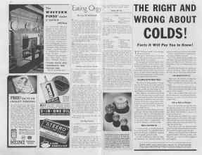 Better Homes & Gardens February 1937 Magazine Article: Eating Orgy