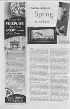 Better Homes & Gardens March 1937 Magazine Article: I Get the Jump on Spring