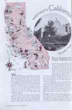 Better Homes & Gardens March 1937 Magazine Article: AND THAT'S California