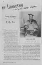 Better Homes & Gardens March 1937 Magazine Article: HE Unlocked THE WHOLE PLANT WORLD