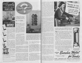 Better Homes & Gardens March 1937 Magazine Article: The Question Before the House