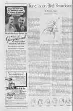 Better Homes & Gardens April 1937 Magazine Article: Tune in on Bird Broadcasts