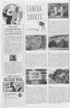 Better Homes & Gardens April 1937 Magazine Article: CAMERA SHORTS