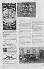 Better Homes & Gardens April 1937 Magazine Article: WE RECOMMEND VENEER