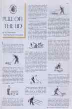 Better Homes & Gardens April 1937 Magazine Article: PULL OFF THE LID