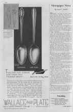 Better Homes & Gardens April 1937 Magazine Article: Newspaper News