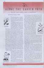 Better Homes & Gardens April 1937 Magazine Article: ALONG THE GARDEN PATH