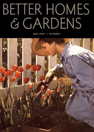 Better Homes & Gardens May 1937 Magazine Cover