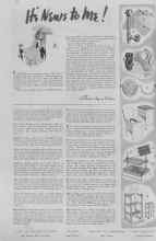 Better Homes & Gardens May 1937 Magazine Article: It's News to me!