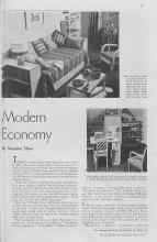 Better Homes & Gardens May 1937 Magazine Article: Modern Economy