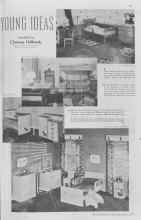 Better Homes & Gardens May 1937 Magazine Article: YOUNG IDEAS