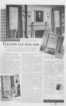 Better Homes & Gardens May 1937 Magazine Article: CURTAINING YOUR DINING ROOM