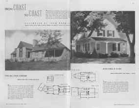 Better Homes & Gardens May 1937 Magazine Article: FROM COAST TO COAST
