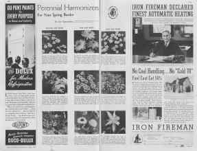Better Homes & Gardens May 1937 Magazine Article: Perennial Harmonizers