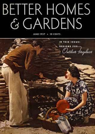 Better Homes & Gardens June 1937 Magazine Cover