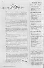 Better Homes & Gardens June 1937 Magazine Article: ACROSS THE Editor's DESK