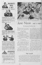 Better Homes & Gardens June 1937 Magazine Article: June Noon .. AND A PARTY